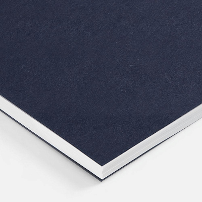 Блокнот Salvador в клетку, темно-синий