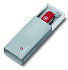 Нож-брелок VICTORINOX Classic Alox, 58 мм, 5 функций, алюминиевая рукоять, серебристый - Фото 5