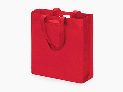 Сумка для покупок Ambit из нетканого материала (Красный)