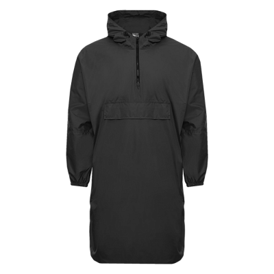 Дождевик анорак STAN с карманом, 61 (Чёрный)