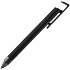 Ручка шариковая Standic с подставкой для телефона, черная - Фото 3