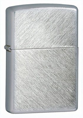 Зажигалка ZIPPO с покрытием Herringbone Sweep, латунь/сталь, серебристая, матовая, 38x13x57 мм (Серебристый)