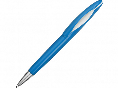 Ручка пластиковая шариковая Chink (Голубой/белый)