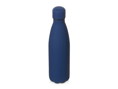 Вакуумная термобутылка Vacuum bottle C1, soft touch, 500 мл (Темно-синий)