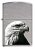 Зажигалка ZIPPO Орёл, с покрытием Chrome Arch, латунь/сталь, серебристая, матовая, 38x13x57 мм - Фото 1