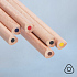Набор цветных карандашей KINDERLINE small,6 цветов - Фото 2