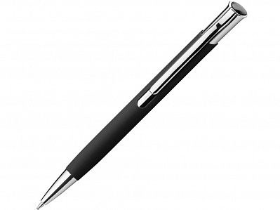 Алюминиевая шариковая ручка OLAF SOFT (Черный)