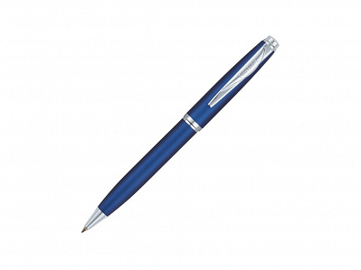 Ручка шариковая Gamme Classic (Синий матовый/серебристый)