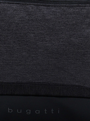 Рюкзак BUGATTI Universum 15'', графитовый, полиэстер меланж/тарпаулин, 31х12х44,5 см, 16 л