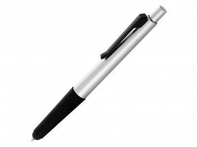 Ручка-стилус шариковая Gumi (Серебристый/черный)