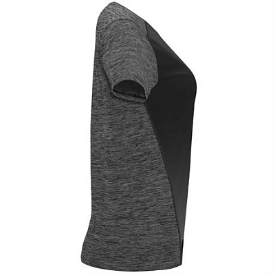 Спортивная футболка ZOLDER WOMAN женская, ЧЕРНЫЙ/ПЁСТРЫЙ ЧЕРНЫЙ 2XL