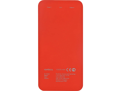 Внешний аккумулятор NEO PB100, soft touch, 10000 mAh