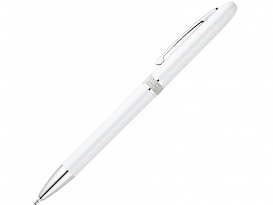 Шариковая ручка с зажимом из металла LENA (Белый)