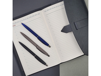 Ручка металлическая шариковая San Remo, софт-тач