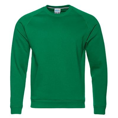 Свитшот унисекс STAN футер с начёсом 260, 53 (Зелёный)