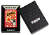 Зажигалка ZIPPO Retro Design с покрытием Red Matte, латунь/сталь, красная, матовая, 38x13x57 мм - Фото 6