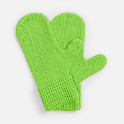 Варежки Yong, оранжевые (Салатовый)