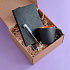 Набор подарочный DESKTOP: кружка, ежедневник, ручка,  стружка, коробка, черный/оранжевый - Фото 1