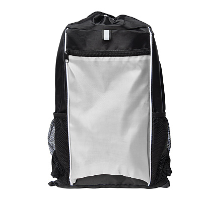 Рюкзак Fab /чёрный, 47 x 27 см, 100% полиэстер 210D (Белый)
