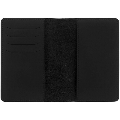 Обложка для паспорта Alaska, черная