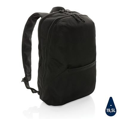 Рюкзак для ноутбука Impact из rPET AWARE™ 1200D, 15.6'' (Черный;)