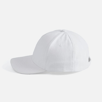 Бейсболка Long Beach, белая