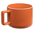 Чашка Fusion, оранжевая - Фото 2