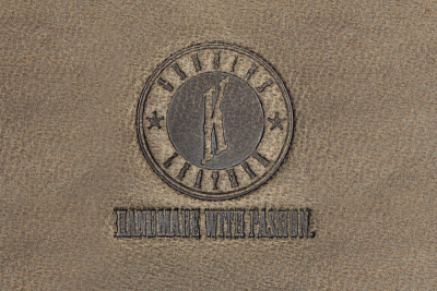 Несессер KLONDIKE «Blake», винтажная кожа в коричневом цвете, 22 х 28 х 7,5 см