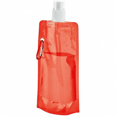 Складная бутылка HandHeld, красная (Красный)