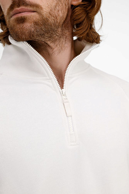 Толстовка унисекс S3, молочно-белая