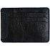 Чехол для карточек Arrival, черный с синим - Фото 3