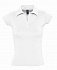 Рубашка поло женская без пуговиц Pretty 220, белая - Фото 1