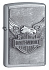 Зажигалка ZIPPO Harley-Davidson®, с покрытием Street Chrome™, латунь/сталь, серебристая, 38x13x57 мм - Фото 1