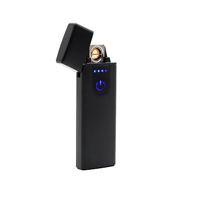 Зажигалка-накопитель USB Abigail, черная (Черный)