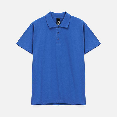 Рубашка поло мужская Prescott Men 170, ярко-синяя (royal) (Синий)