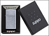 Зажигалка ZIPPO Slim® с покрытием Street Chrome™, латунь/сталь, серебристая, матовая, 29x10x60 мм - Фото 5