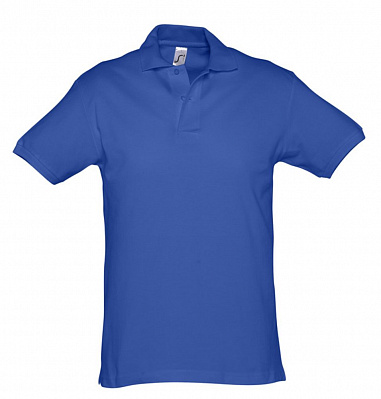 Рубашка поло мужская Spirit 240, ярко-синяя (royal) (Синий)