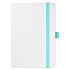 Ежедневник Арктик (Arctic) недатированный, белый/бирюзовый - Фото 3