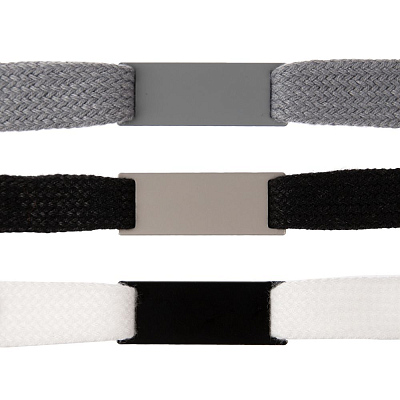 Шильдик металлический Kova, оранжевый неон