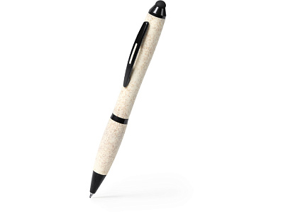 Ручка шариковая из пшеничного волокна LIKA (Бежевый/черный)