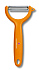 Нож для чистки томатов и киви VICTORINOX, двусторонее зубчатое лезвие, оранжевая рукоять - Фото 1