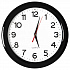 Часы настенные "ПРОМО" разборные ;  черный, D28,5 см; пластик - Фото 2