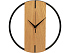 Деревянные часы с металлическим ободом Time Wheel - Фото 2
