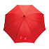 Автоматический зонт-трость с бамбуковой рукояткой Impact из RPET AWARE™, d103 см  - Фото 2