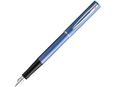 Ручка перьевая Graduate Allure, F (Синий, серебристый, черный)