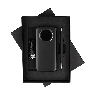 Набор "Гарант"  (Черный с серебристым)