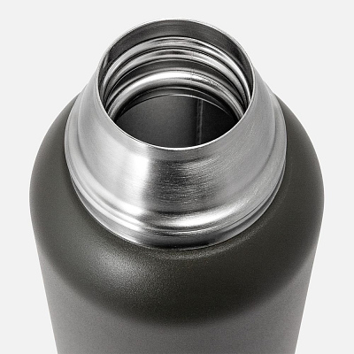 Термос Relaxika 1000 со стикерпаком, хаки