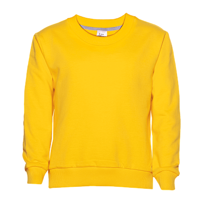 Свитшот детский STAN футер без начёса, 260, 63J (Жёлтый)