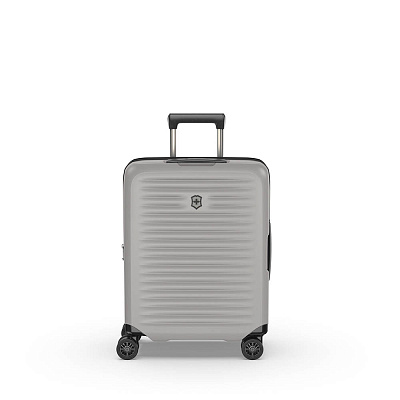 Чемодан VICTORINOX Airox Advanced, серо-белый матовый, 100% поликарбонат Makrolon, 40x20x55 см, 33 л (Cеребристый)