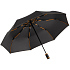 Зонт складной AOC Mini с цветными спицами, оранжевый - Фото 1